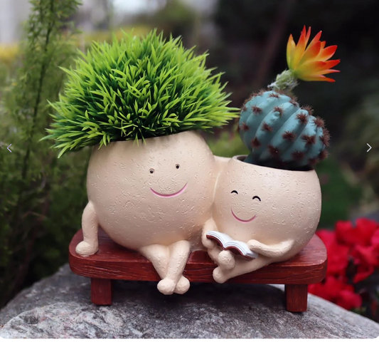 Bench planter